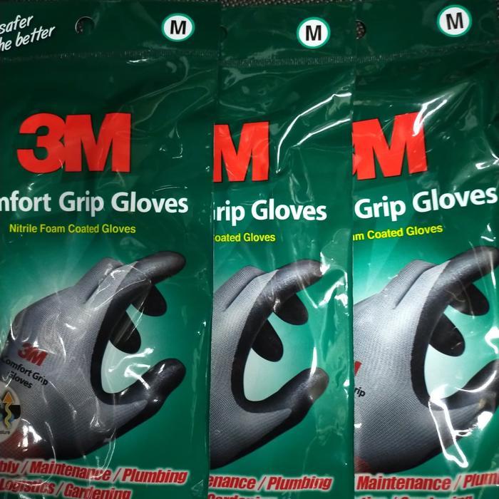 SALE  3M Comfort grip gloves.sarung tangan 3M size M ORIGINAL