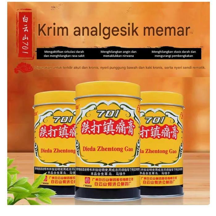 DISKON ASLI Koyo Dieda Zhentong Gao 701 Koyo pereda nyeri Baiyunshan 701 salep pereda nyeri salep