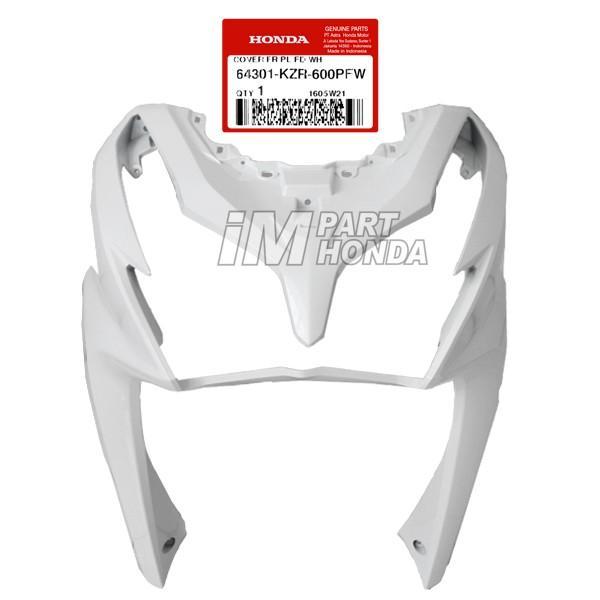 64301-Kzr-600Pfw Cover Front Tameng Lampu Depan Cocok Untuk Vario 125 Old 2012 - 2014 Putih