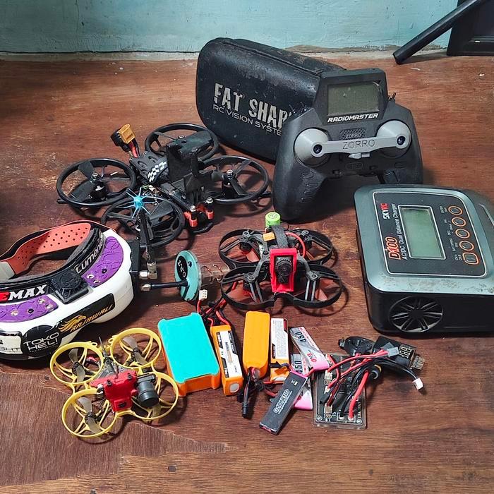 drone rakitan fpv satu paket