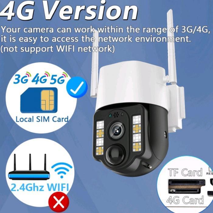 4G Camera CCTV solar panel Support Telkomselmsel