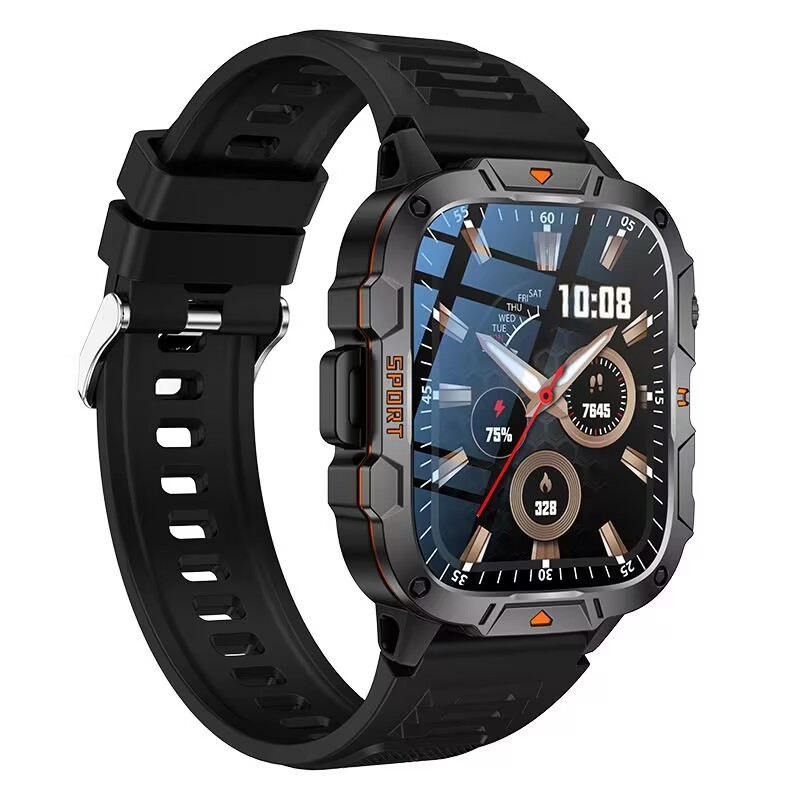for OPPO Find N5 X8 Ultra Reno13 Pro A5 Pro F29 Smart Watch LED Flashlight Bluetooth Calling