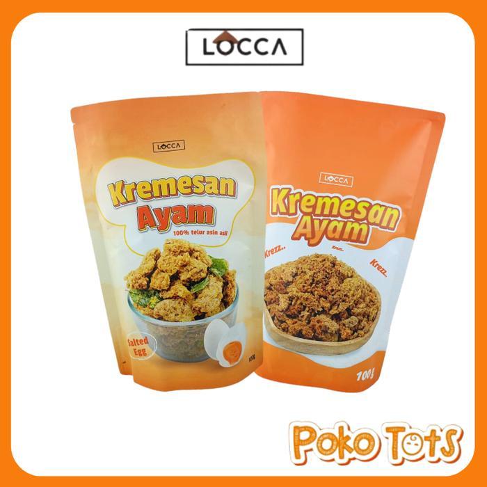 Locca Kremesan Ayam 100gr Taburan Kremesan Ayam Sna Sehat Locca