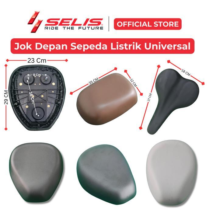 HRG DISKON SELIS - Jok Sadel Depan Sepeda Motor Listrik Universal ( Saddle )