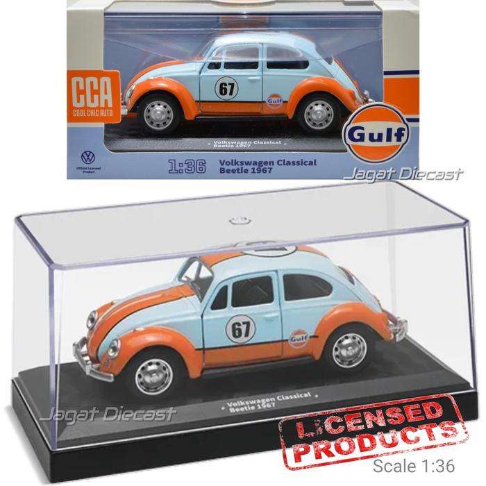 Cca Volkswagen Beetle Classical 1963 Gulf Series Mobilan Jagat Diecast Terbaru 