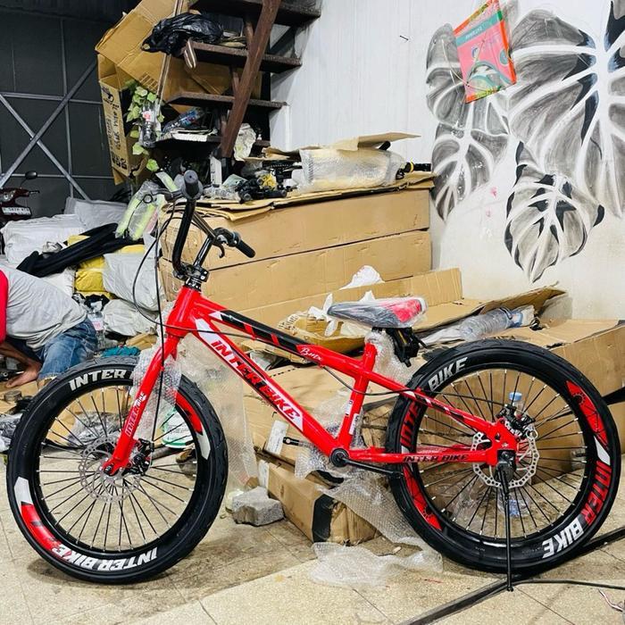 SEPEDA BMX 20 INCH INTERBIKE 2056,2057,2058 (BAN JUMBO & BAN STANDART)(V BRAKE & DISKBRAKE) - Outdoo