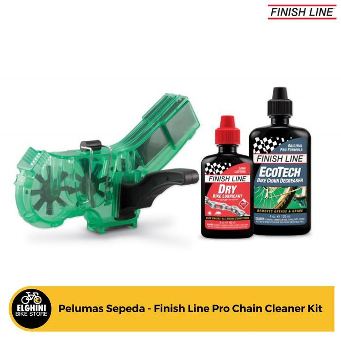 Pelumas Sepeda - Finish Line Pro Chain Cleaner Kit
