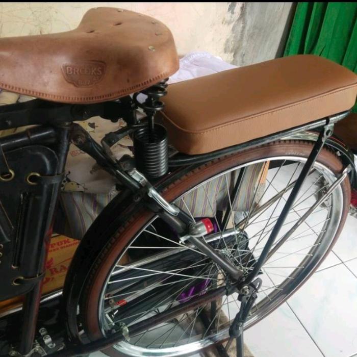 jok boncengan sepeda onthel kebo