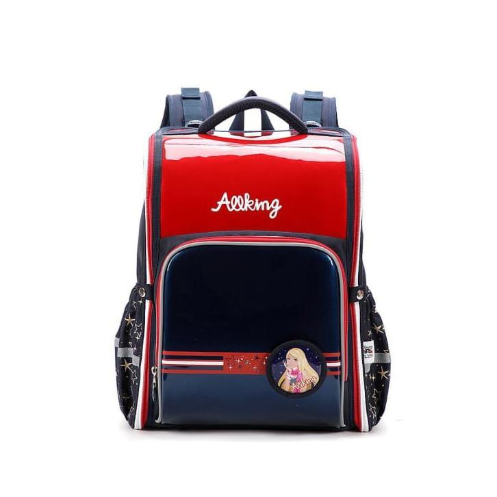 Sekolah Aoking Ergonomic Tas Sekolah Aoking Ergonomic Orthopedic Backpack Waterproof Star - Red Ergo