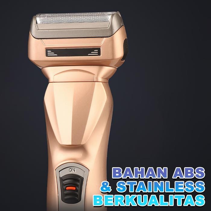 Diskon Alat Cukur Rambut Elektrik Shaver Set 3 In 1 Alat Cukur Rambut Hidung Jenggot Portable Man