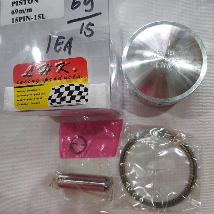Piston Lhk 69 15 Pen Pin 15 Mm Plus Ring Seher