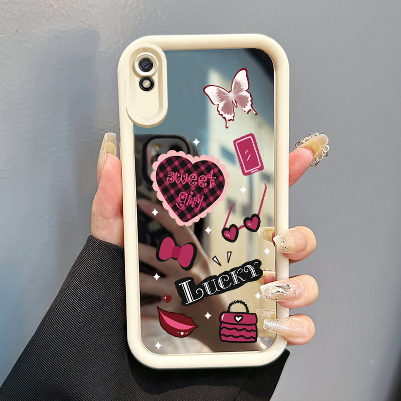 Casing Hp Xiaomi Redmi 9A Redmi 9i Redmi 9T Redmi 9 Power Case Casing HP Softcase Silikon Love Heart