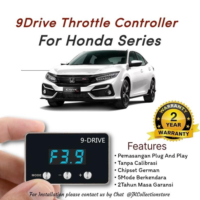 9 Drive Throttle Controller Honda Civic Series Remap 9Drive