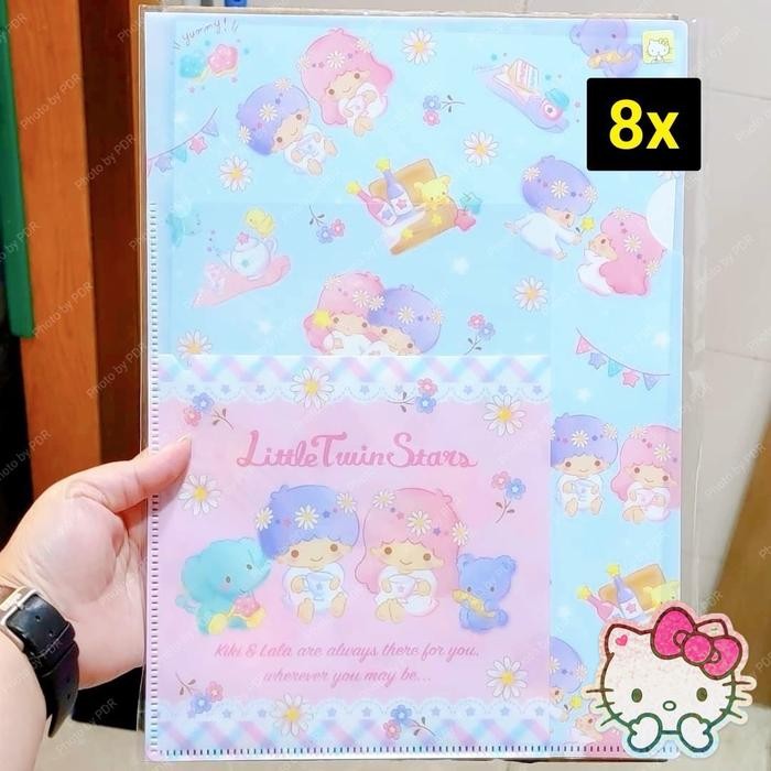 

MAP FOLDER A4 POCKET SANRIO ORIGINAL LITTLE TWIN STARS 02