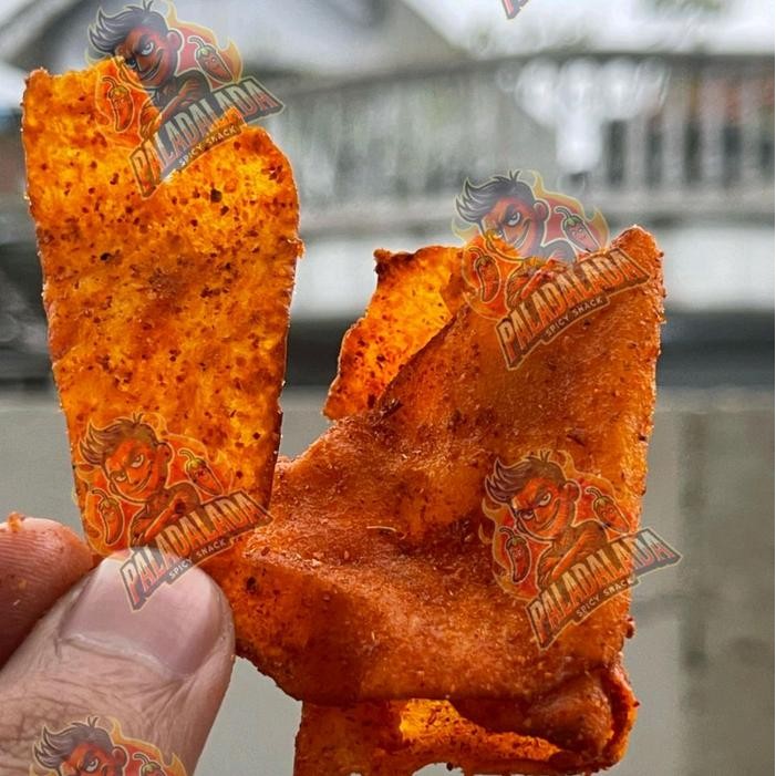 

PAKET BUNDLING (200GR) KRIPSET KERIPIK SINGKONG PEDAS ASIN GURIH (PAKET 5 PACK), CEMILAN KERIPIK