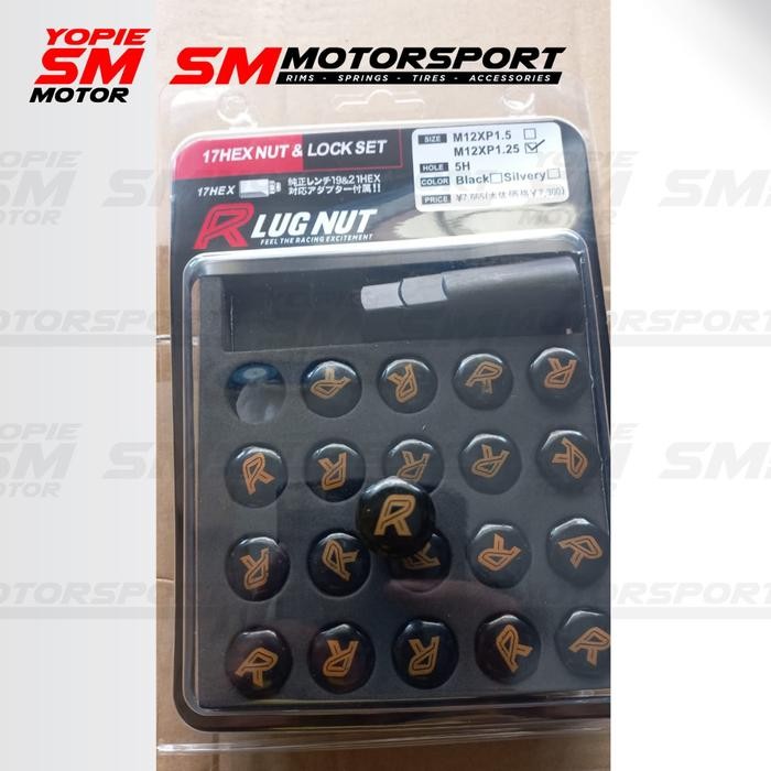 Lugnut Mur Baut Roda Velg Mobil Racing Besi Not Rays Work Enkei (TERBAIK) (TERBARU) (TERMURAH)