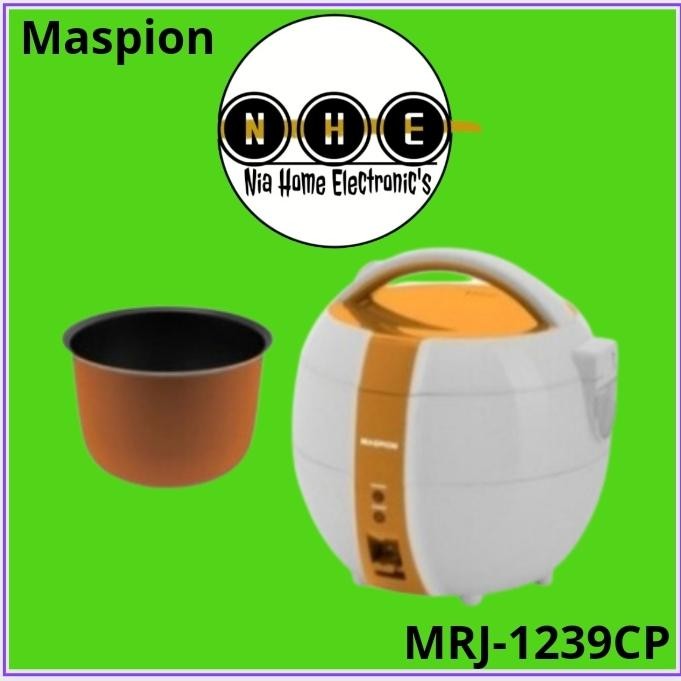Rice Cooker Maspion Mrj 1239Cp Rice Cooker 1,2 Liter - Panci Ceramic