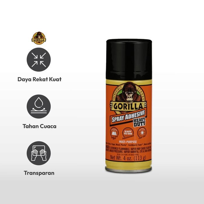 

GORILLA 118 ML LEM SEMPROT ADHESIVE HEAVY DUTY