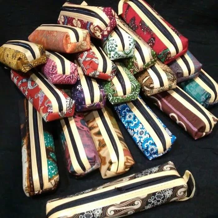 

tempat pensil batik / long pouch