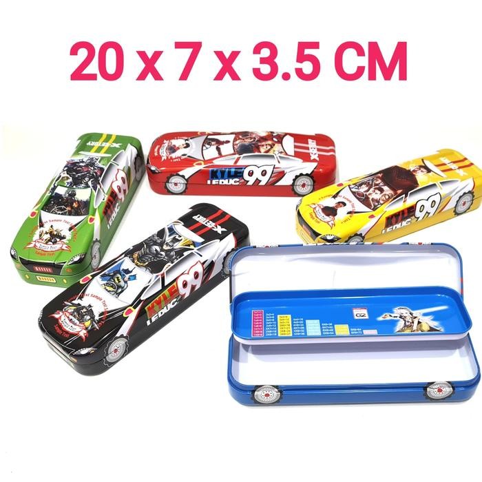 

Kotak Pensil Kaleng Mobil Karakter 725 RANDOM