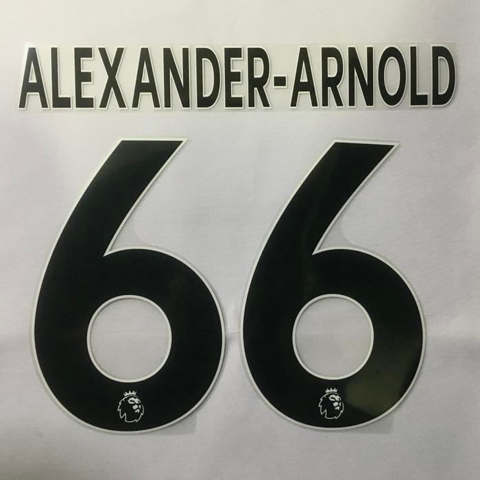 Nameset Original Black Alexander-Arnold EPL Liverpool Avery Dennison best seller