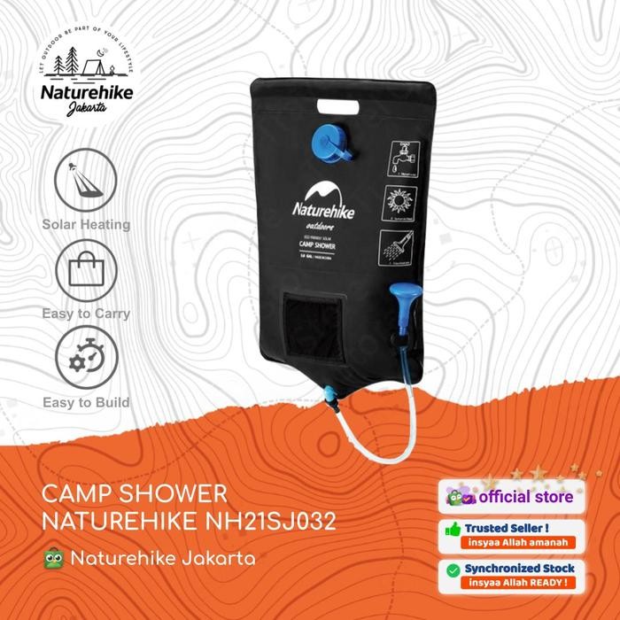 CAMP SHOWER MANDI CAMPING PORTABLE NATUREHIKE NH21SJ032