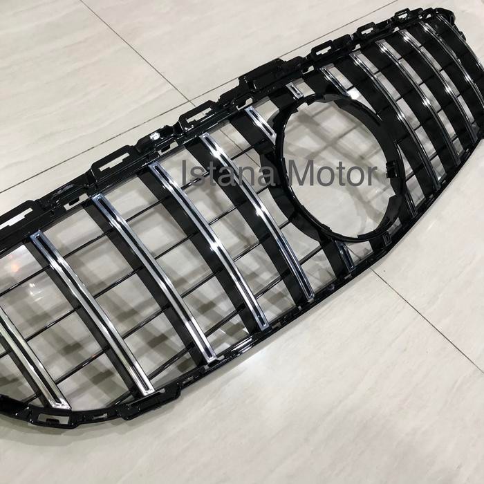 Grill GT mercedes w205 silver c200 c250