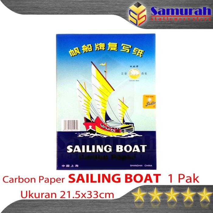 

Pilihan- Kertas Karbon Sailing Boat Isi 100 Single Hitam / Kertas Jiplak 1 Sisi