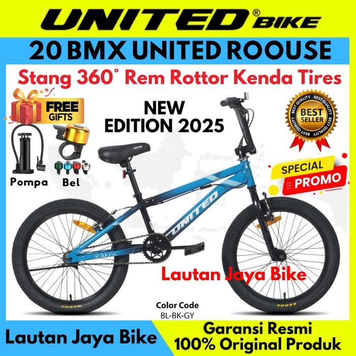 SEPEDA 20 BMX UNITED ROOUSE LOTTOR