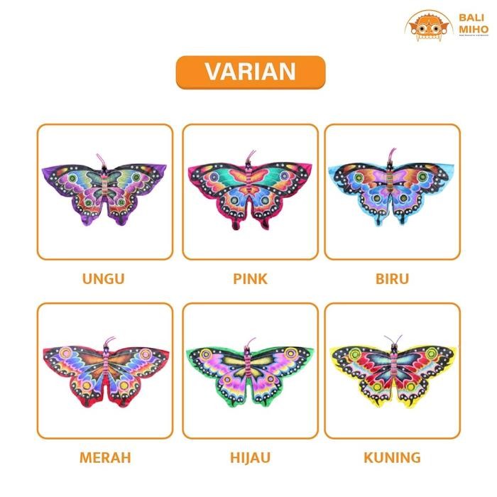 Layangan Kupu-Kupu / Layangan Lipat / Layangan Kain