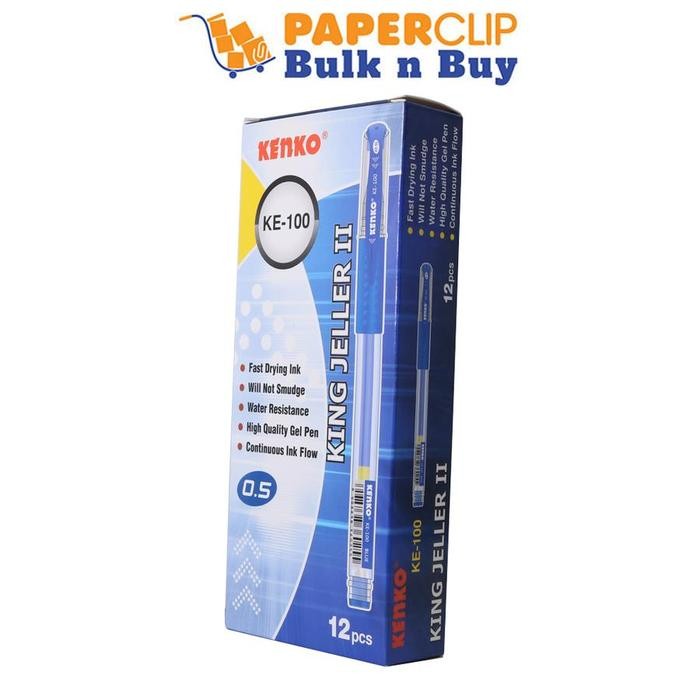 

PULPEN / PEN KENKO KE-100/100C ISI 12 BIRU