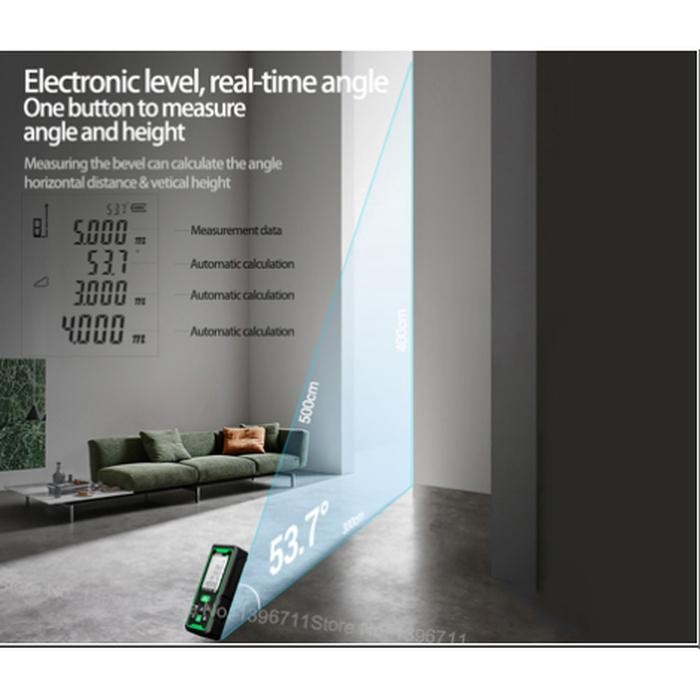 

SNDWAY Meteran Digital Green Laser 50/70/100/150 Meter SW-50G/70G/80GQ/100GTD/150GS/150GQ Laser