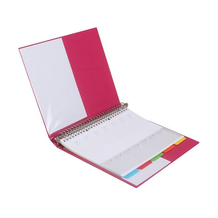 

Bantex Multiring Binder 26 Ring 25mm B5 Pink 1326 19