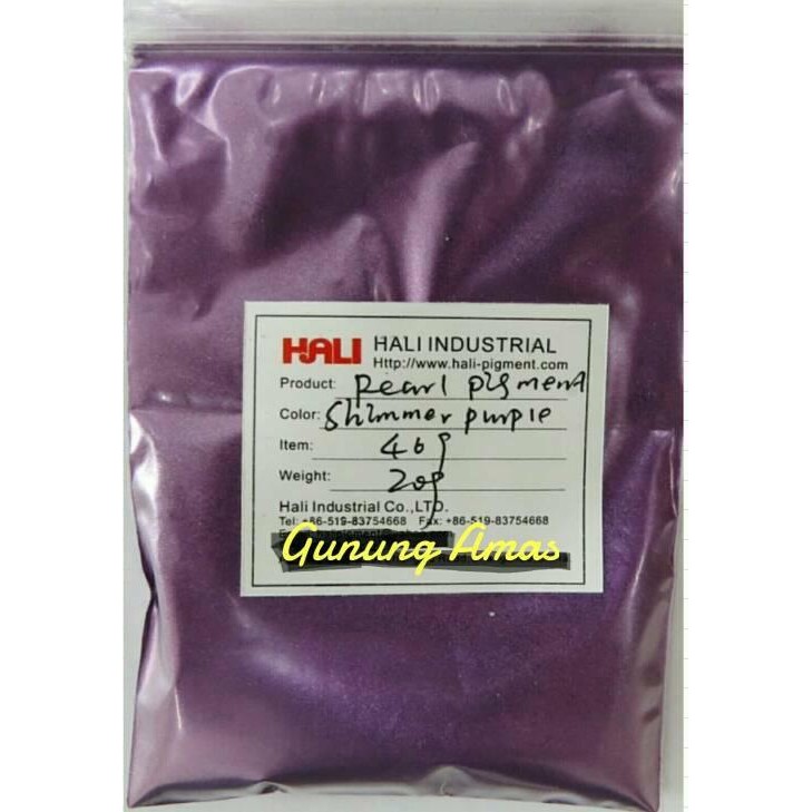 

MICA POWDER EFFECT PEARLESCENT SHIMMER PURPLE PIGMENT 10GR