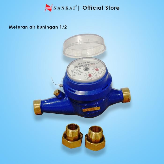 Meteran Air 1/2" Nankai (SNI)