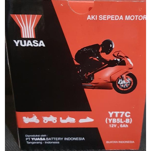 Aki Motor Yuasa Yt7C
