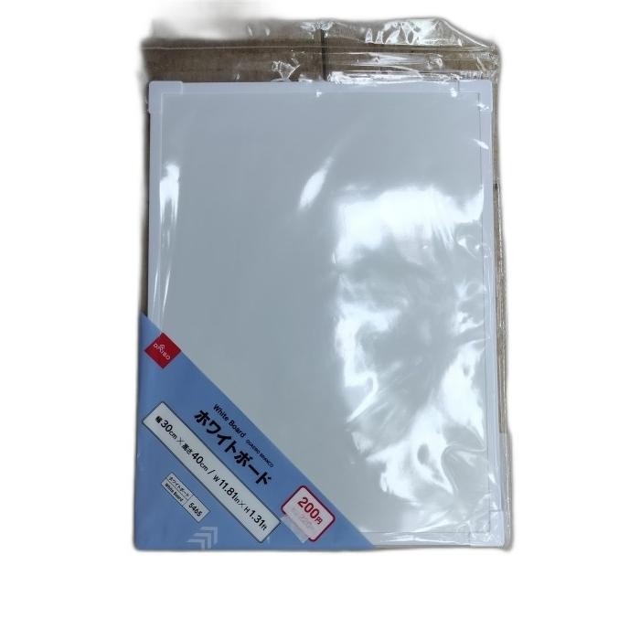 

NEW PRODUK DAISO PAPAN TULIS WHITE BOARD 30 X 40 CM DAPAT DITEMPEL MAGNET TUTI FRUITY