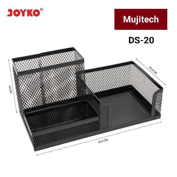 

Khusus Gosend! Joyko Desk Set Ds 20 Pen Holder Tempat Alat Tulis Metal Besi Jaring