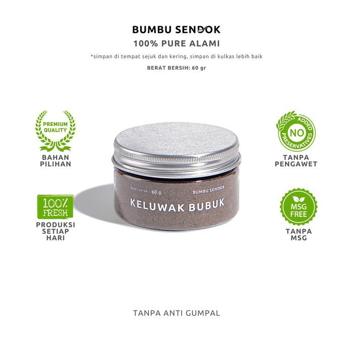 

Stok Baru BUMBU SENDOK Keluwak Bubuk 60g