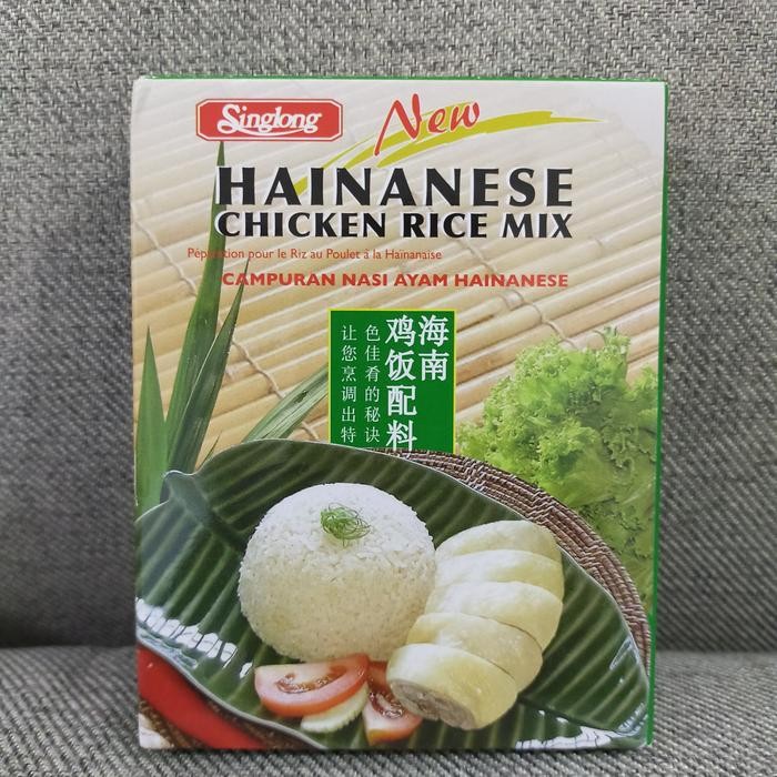 

Stok Baru Singlong Hainanese Chicken Rice Mix 90 gr/Bumbu Nasi Ayam Hainam