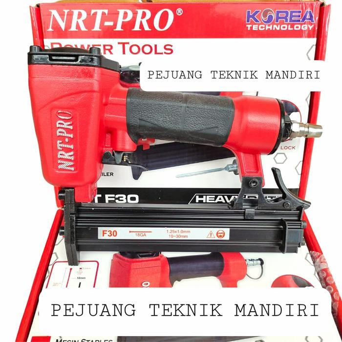

MESIN PAKU TEMBAK LURUS NRT PRO F30 / STAPLES ANGIN LURUS NRT PRO F30