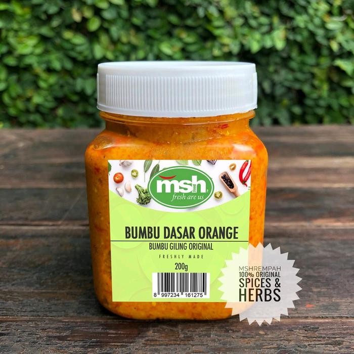 

Stok Baru MSH Bumbu Dasar Orange 200gr