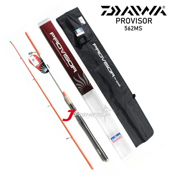 Joran Daiwa Provisor 562 S/D 702 Spinning & Baitcasting Kolam Galatama Lele Resmi