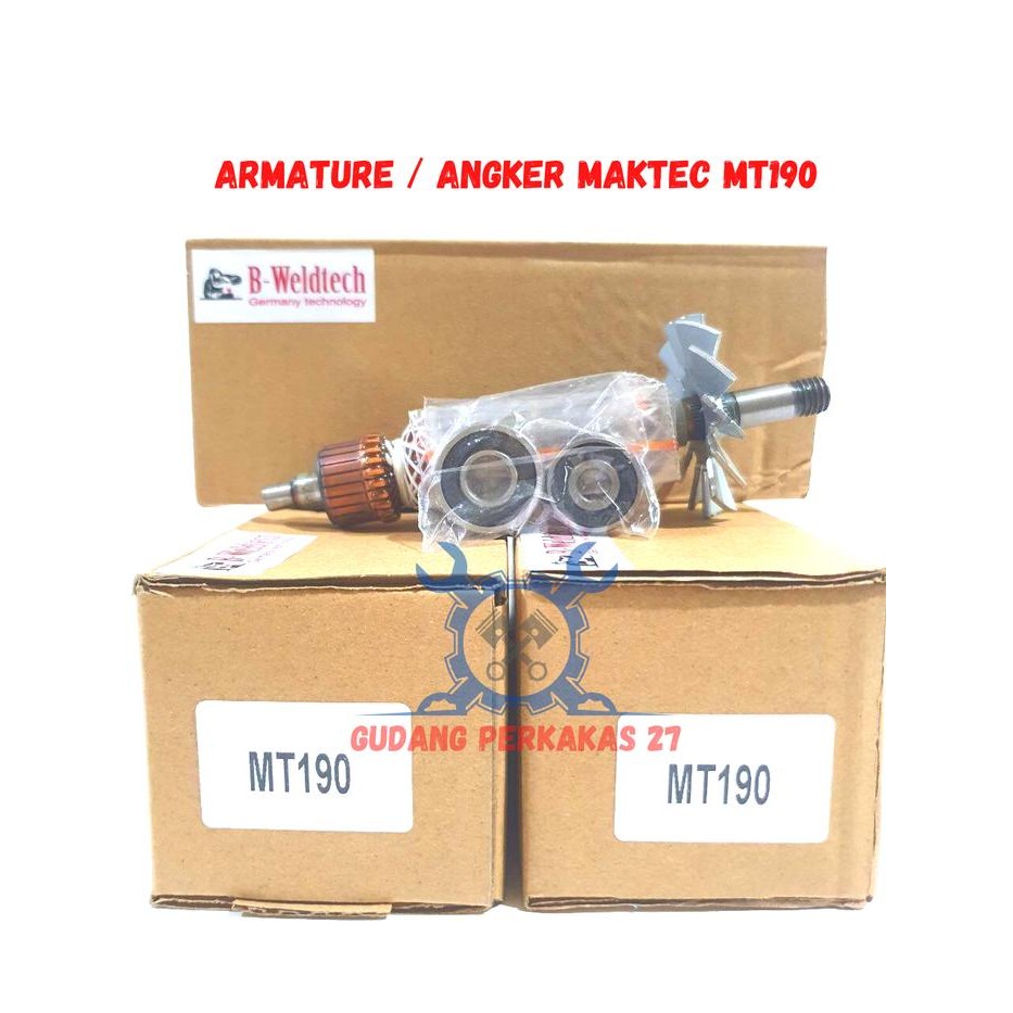 Armature Gerinda Maktec MT190 Angker Gurinda Maktec MT190