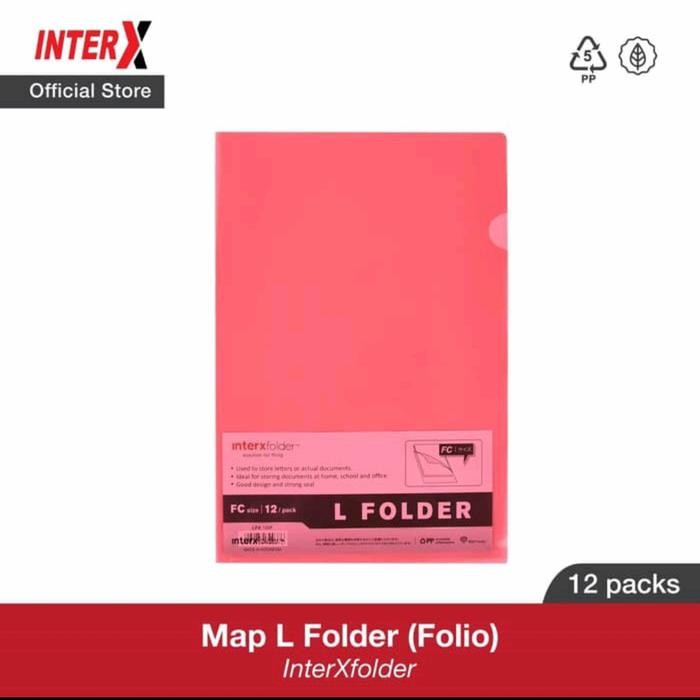 

Jual Rugi! Inter X Map L Tebal Folio F4 (12 Pcs) / Map Plastik / Clear Sleeves