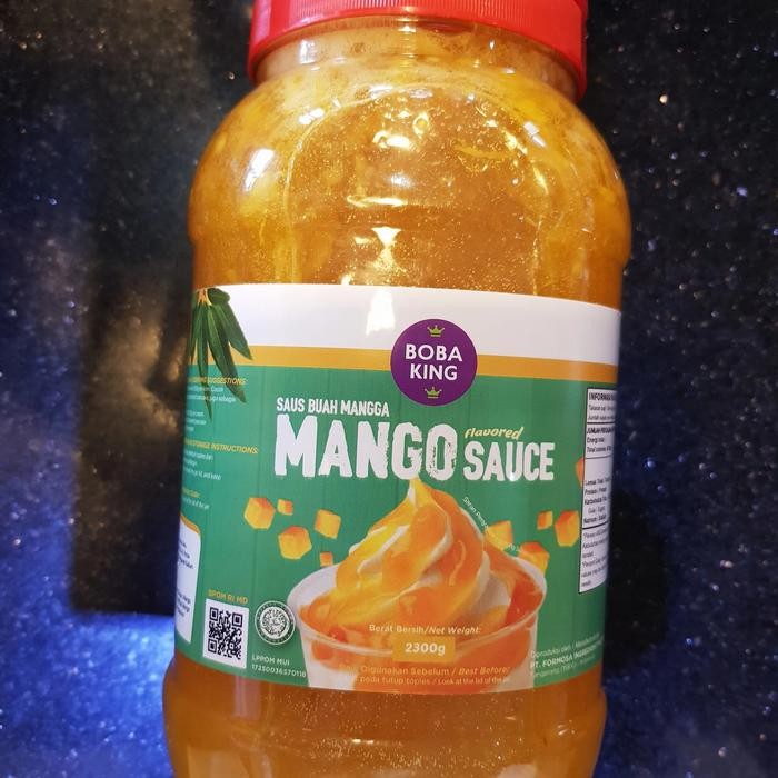 

New Mango Jam / Mango Sauce / Selai Mangga Boba King