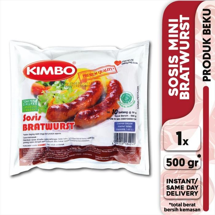 

Pilihan- Kimbo Mini Bratwurst 10Pcs