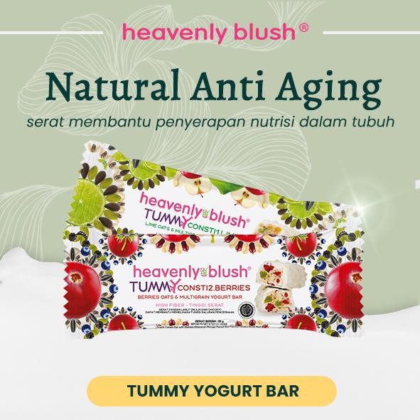Pilihan- Yogurt Heavenly Blush Tummy Bar (12X25 Gr)