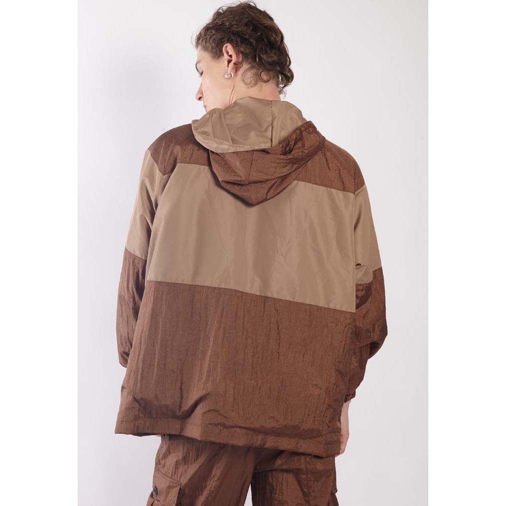 OCWA VENTURO WATERPROOF BROWN CREAM JACKET