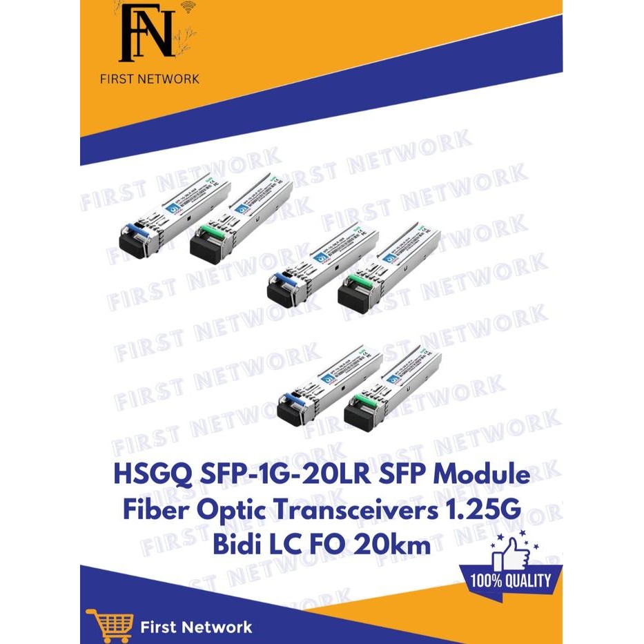 HSGQ SFP-1G-20LR-31A / 55B 1,25G bidi LC 20km / HSGQ SFP-1G-20LR SFP Module Fiber Optic Transceivers